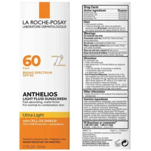 💠La Roche-Posay Anthelios Ultra Light Fluid Sunscreen SPF 60💠