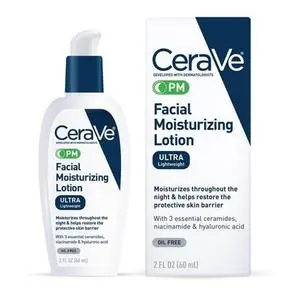 💠CeraVe Pm Oil Free Facial Moisturizing Lotion 60ml💠