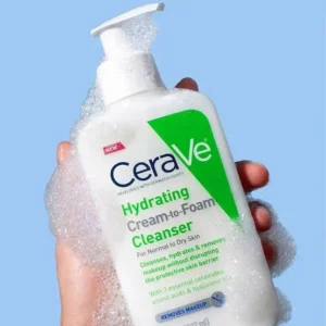 💠CeraVe Hydrating Cream-To-Foam Cleanser 236💠