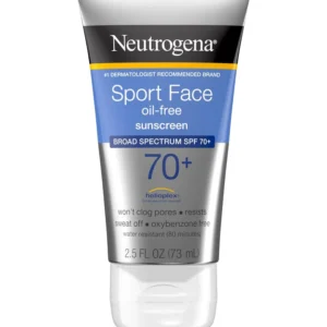 💠Neutrogena Sport Face Oil-Free Lotion Sunscreen Broad Spectrum SPF 70+ (73ml)💠