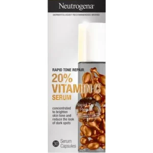 💠Neutrogena Rapid Tone Repair 20% Vitamin C 30 Serum Capsules💠